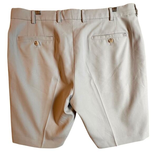 Peter Millar Shorts Mens 36 British Gray Salem Performance Chino Golf Preppy EC - Picture 3 of 16